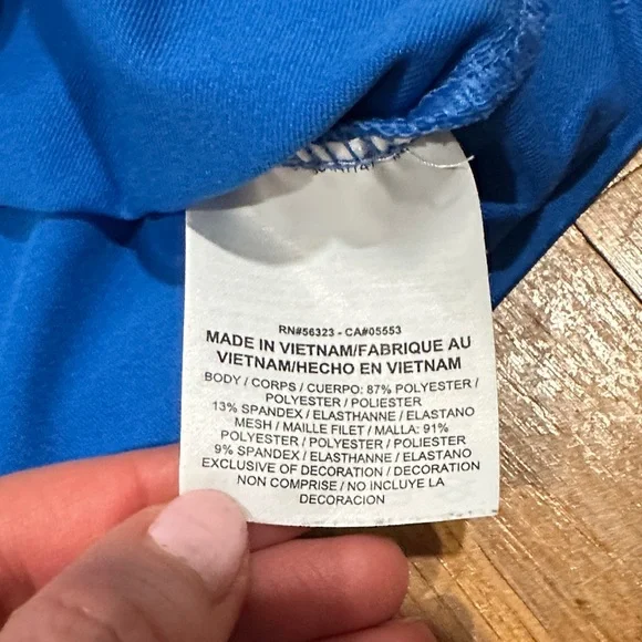 *last chance* Oklahoma City Thunder | Men. Nike Blue and Black Men's Polo Shirt - Picture 13 of 16